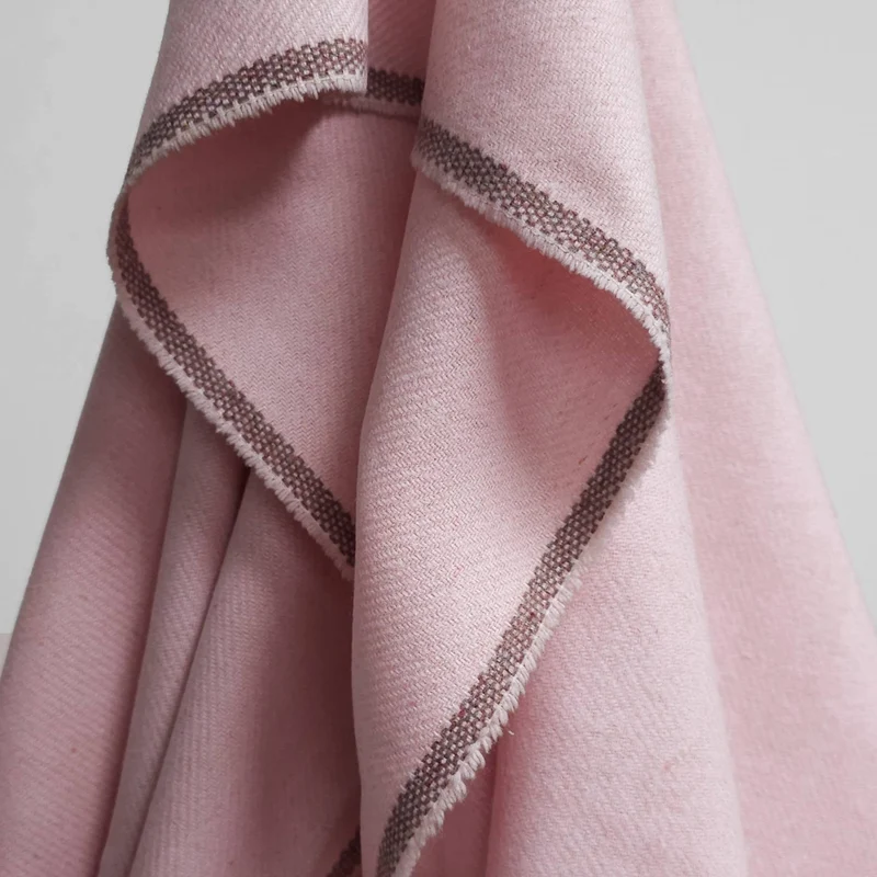 Mélange de Laine | Rose Blush | 1 Mètre | FIN DE ROULEAU