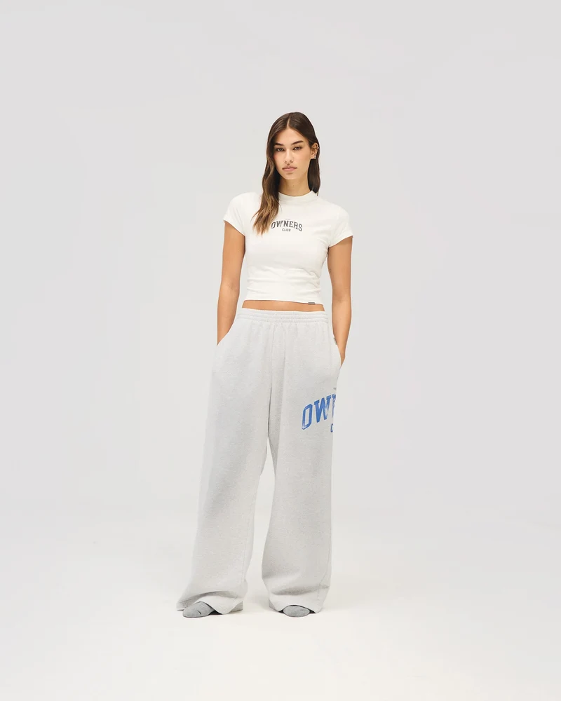 Represent Owners Club Sweatpant - Sprayed Ice Grey Marl