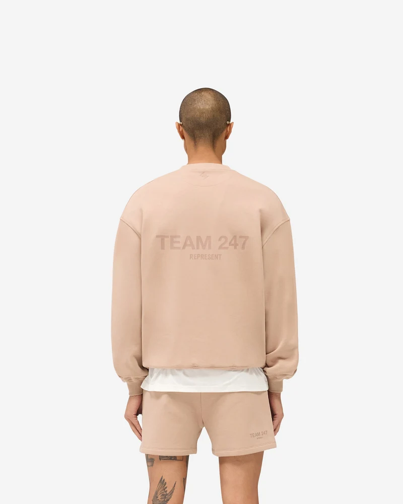 Team 247 Oversized Crew - Clay