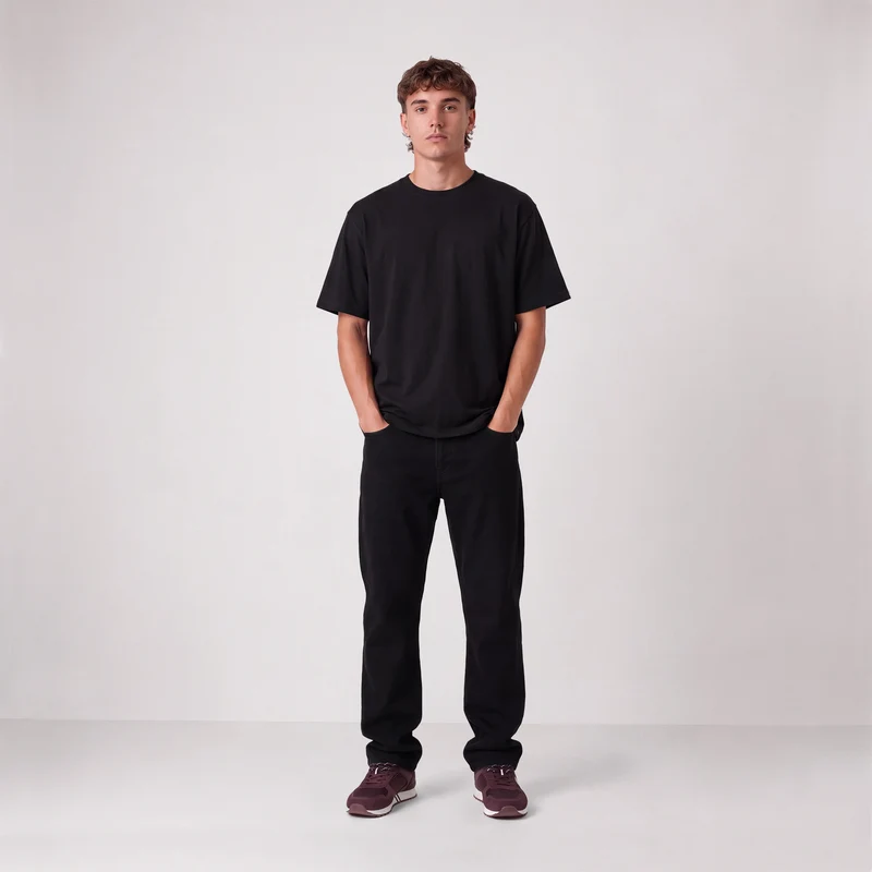 Jean tapered 100% coton noir intense 331 SBPLAY