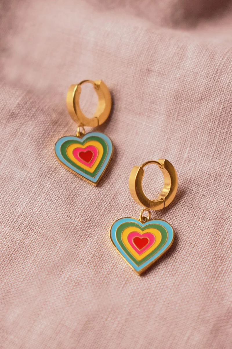 Boucles d'oreilles Amour
