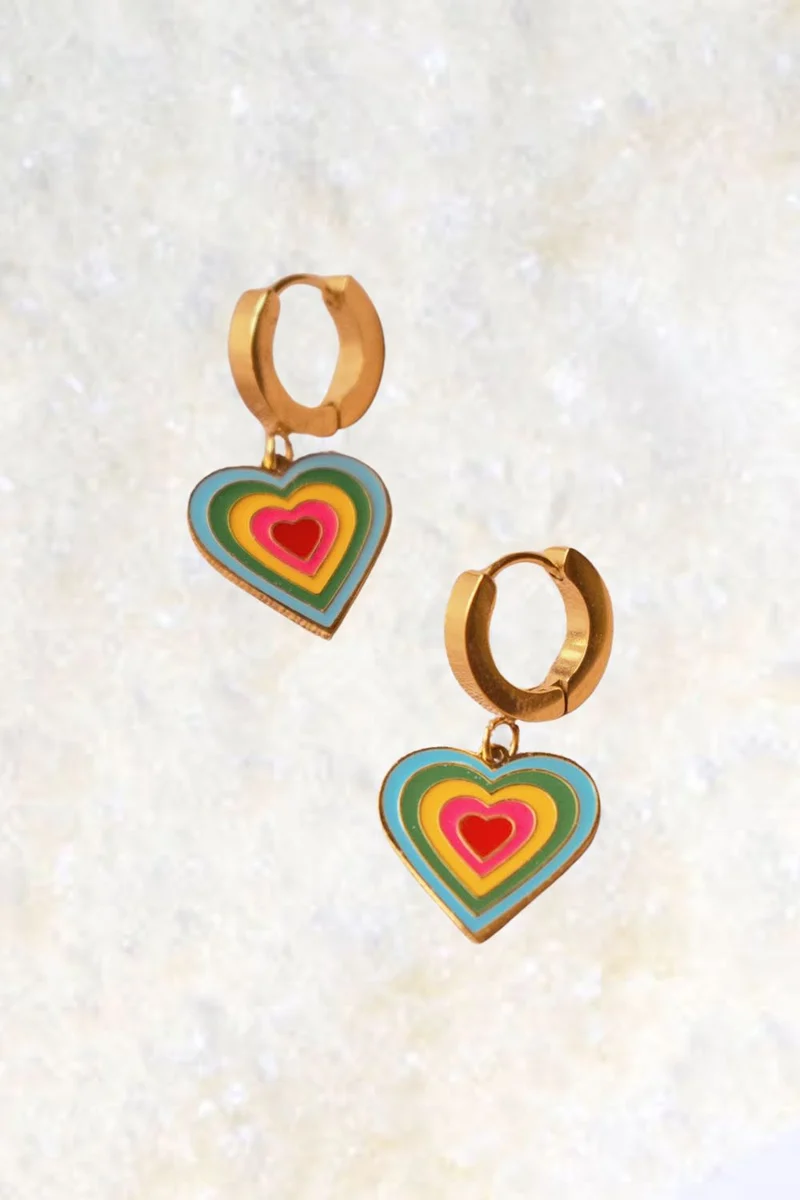 Boucles d'oreilles Amour