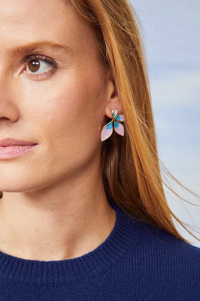 Boucles d'oreilles Flora