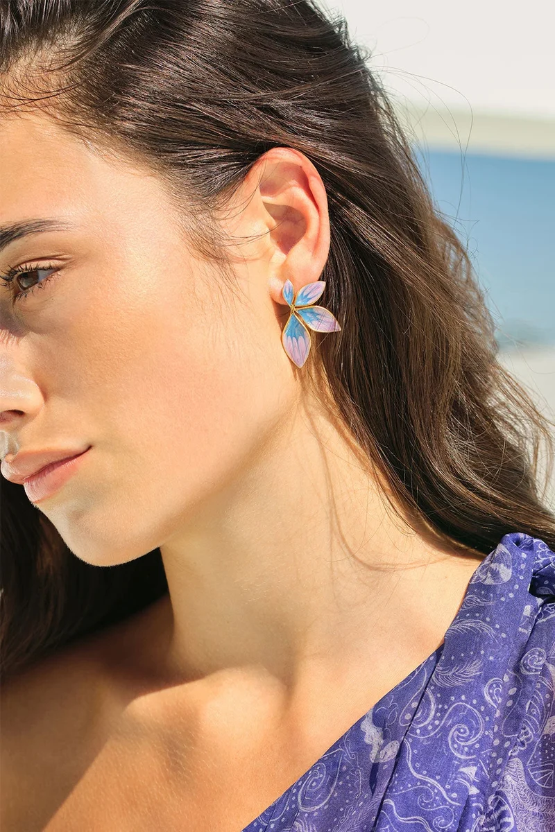 Boucles d'oreilles Flora