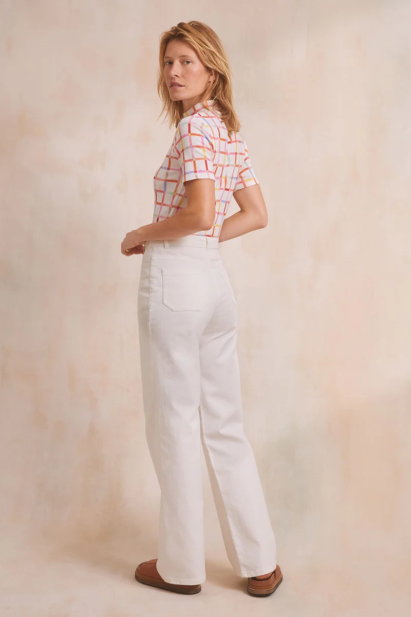 Pantalon Idéaliste Blanc Innocent
