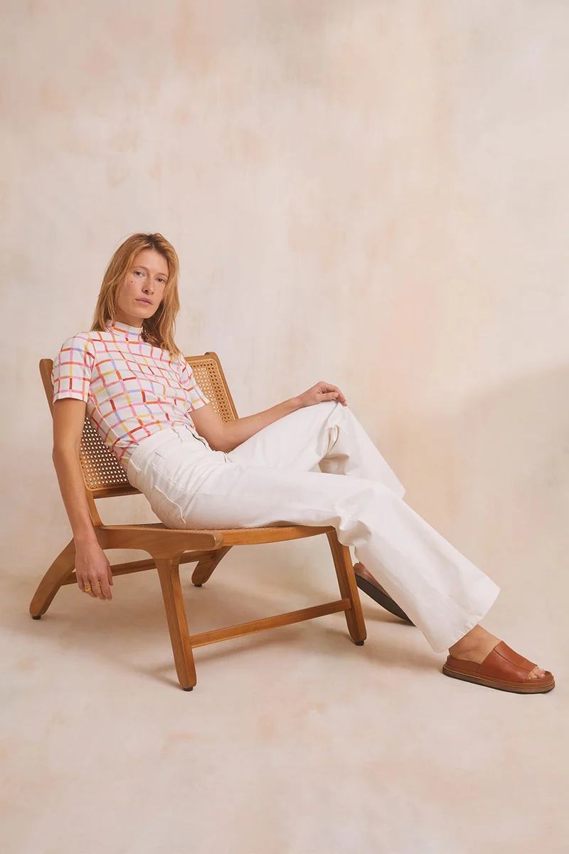 Pantalon Idéaliste Blanc Innocent