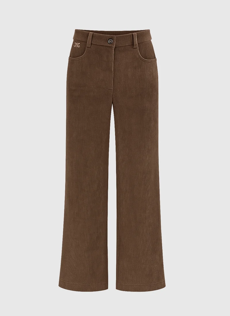 PANTALON PERDY chocolat
