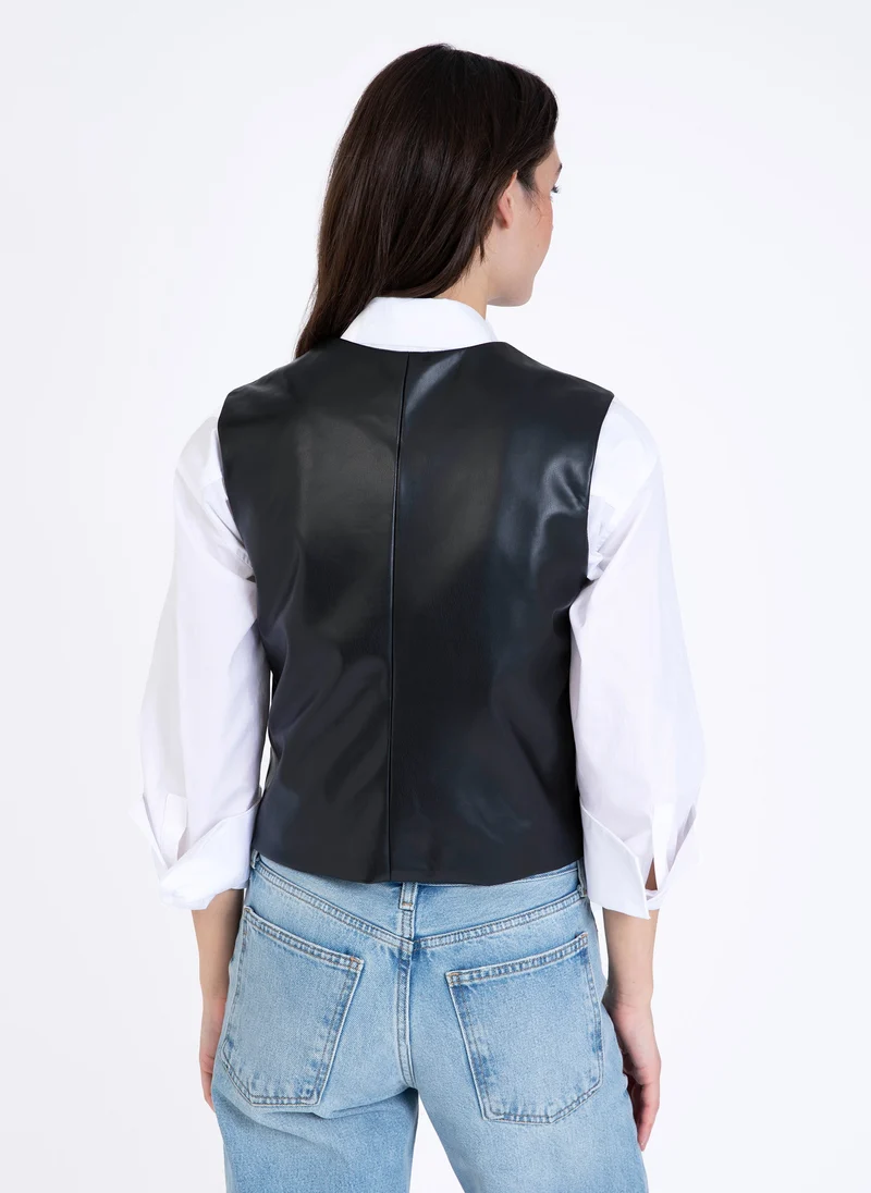GILET ATCHY noir