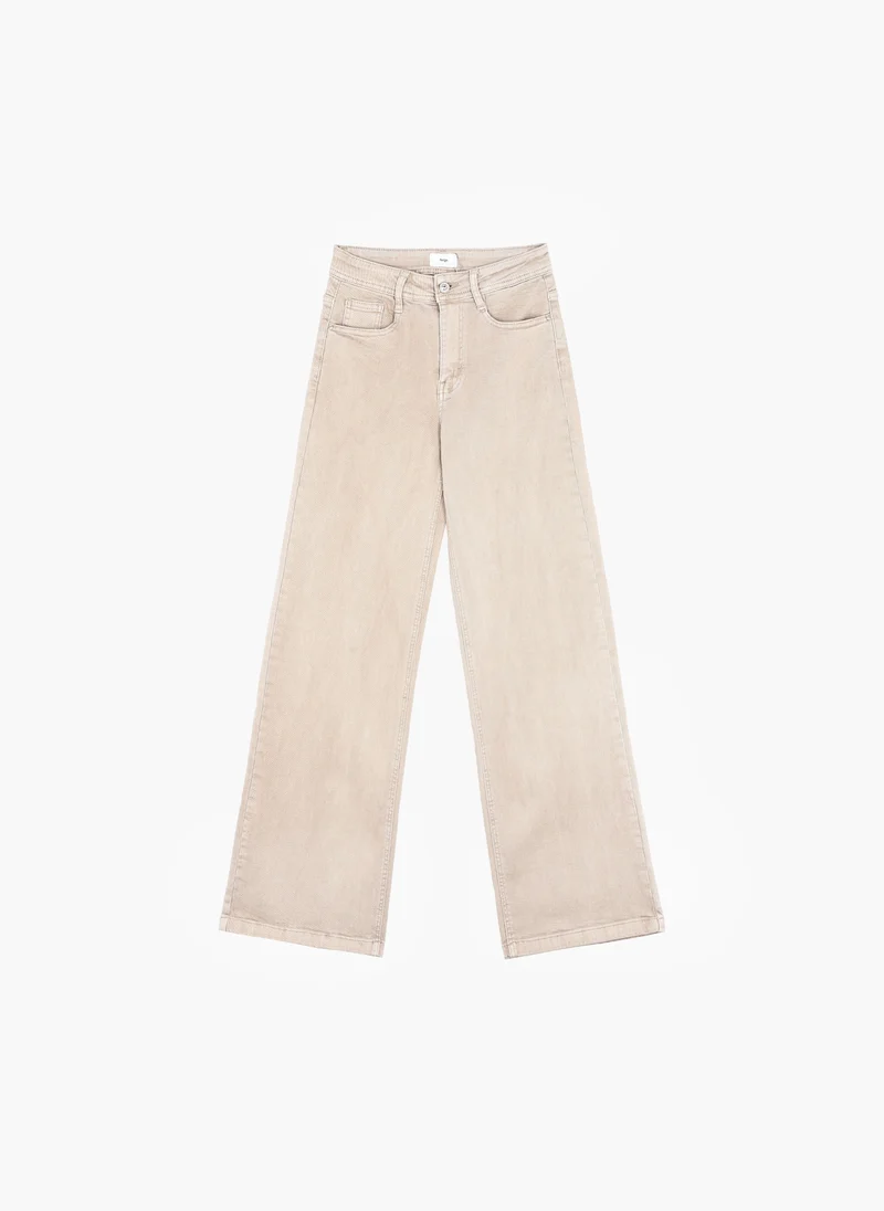 PANTALON PARTY beige