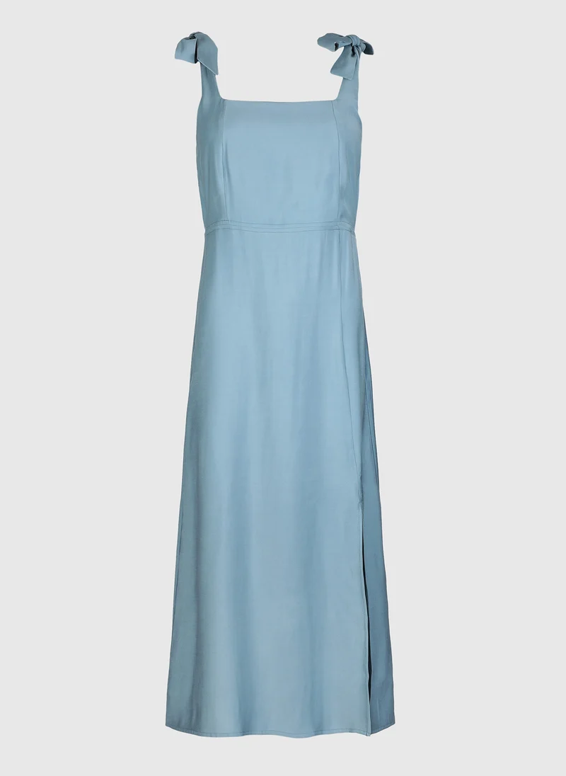 ROBE MIDI MANTA ciel