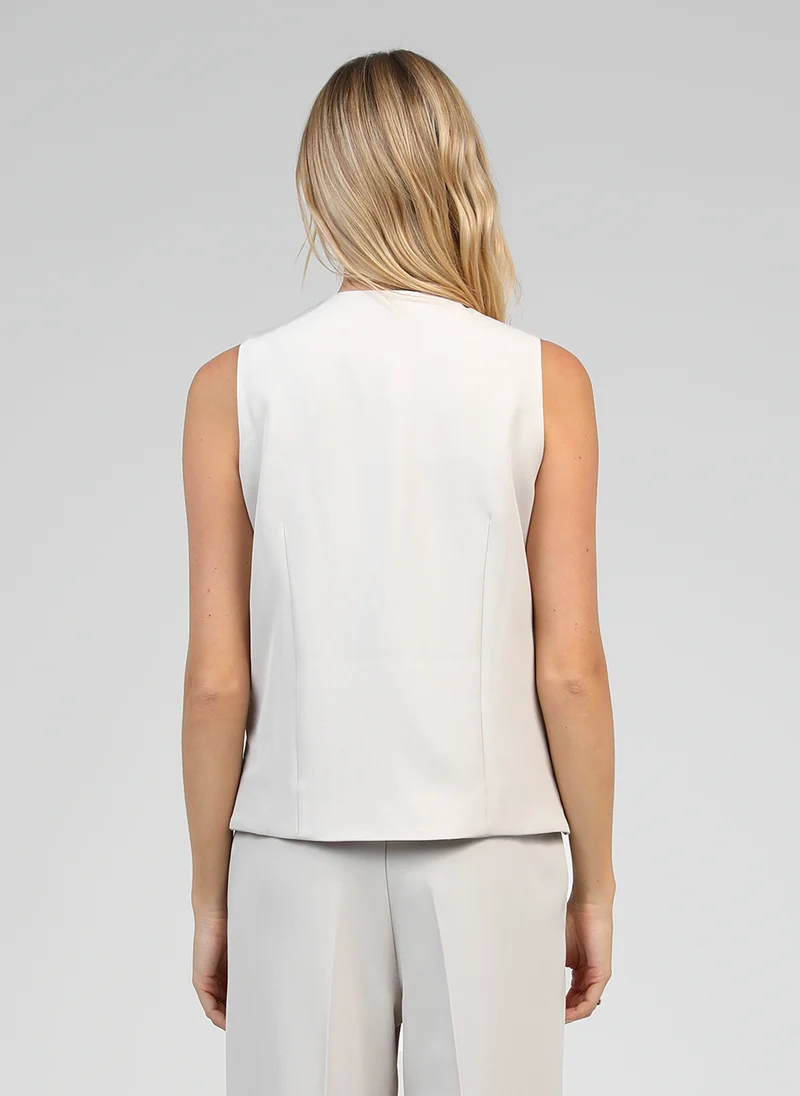 GILET DE COSTUME ZOLA lin