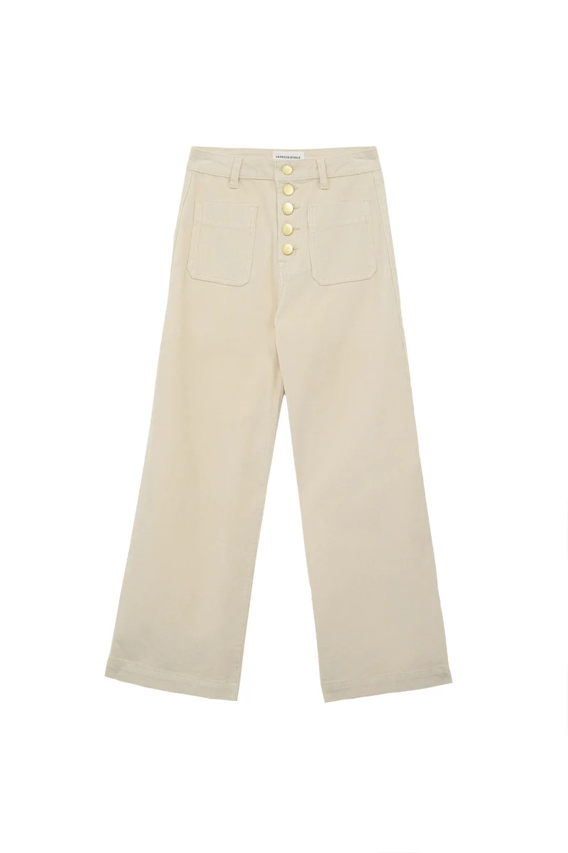 Atlanta - Pantalon large en velours