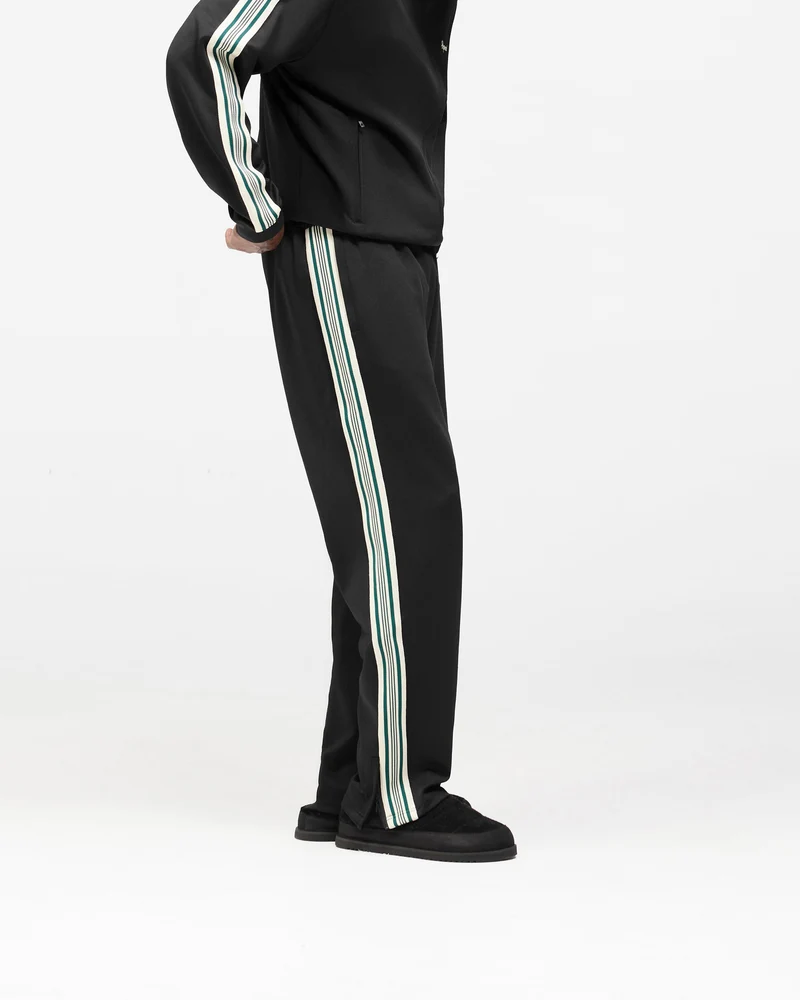 Taped Track Pant - Jet Black