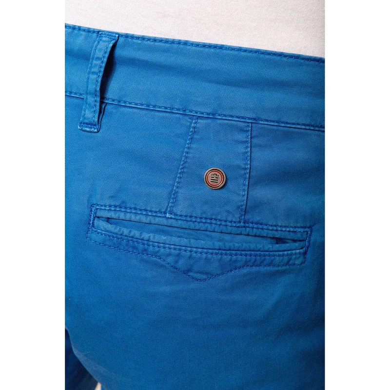 Chino 702 bleu roi coupe droite