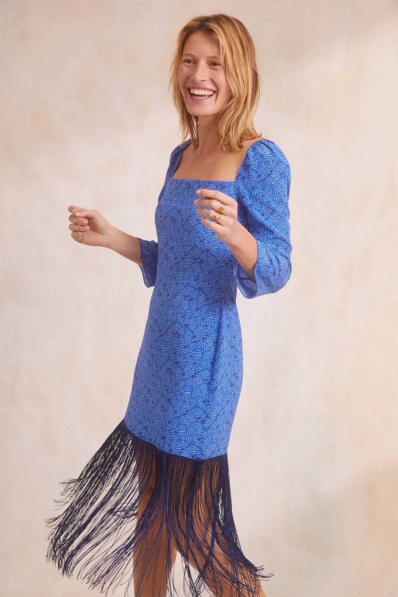 Robe Sérénade en soie La Mer
