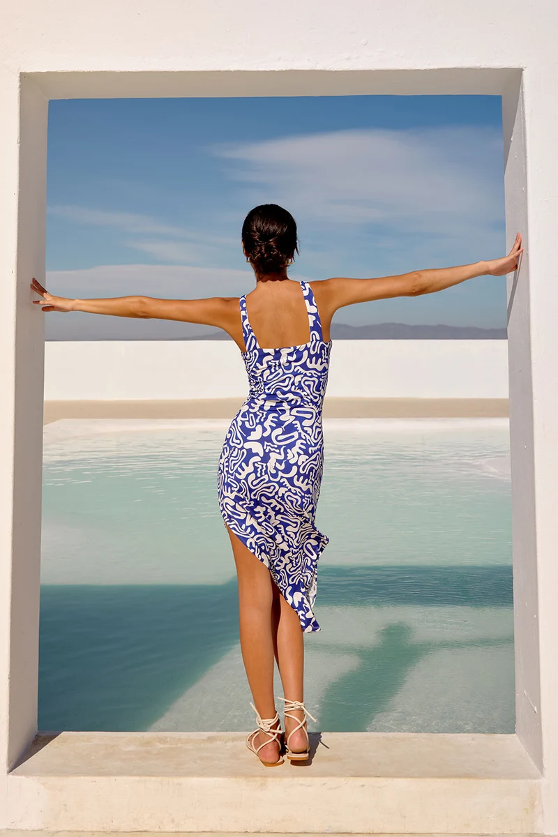 Robe Ajaccio Fusion Bleu