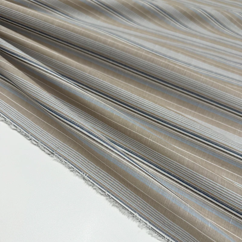 Tissu Chambray, Lin Viscose - Limpo