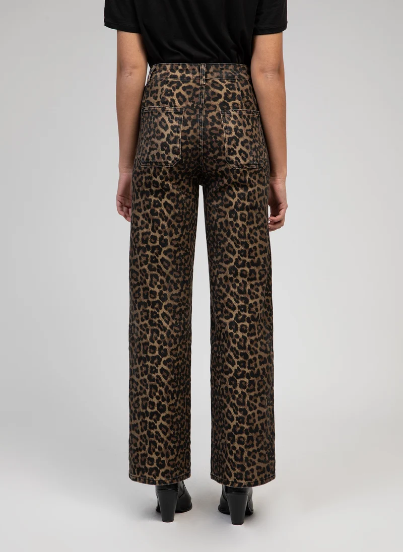 PANTALON PARAMI leopard