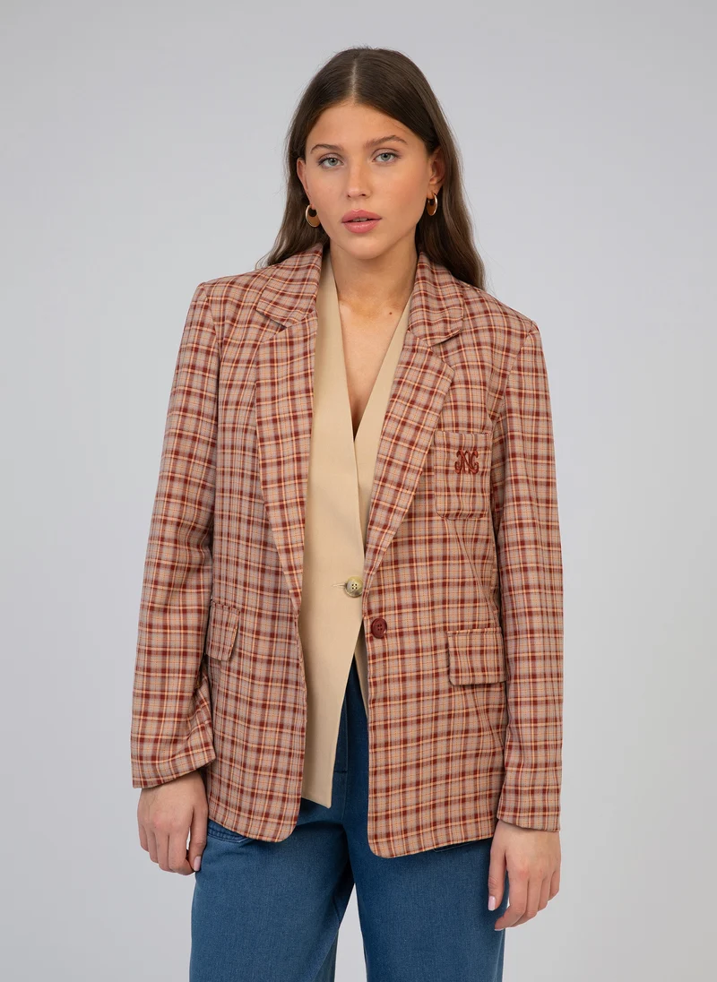 VESTE HORTY pêche