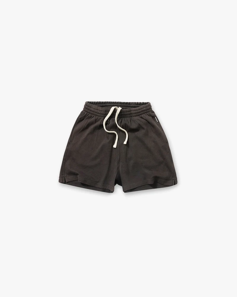 Initial Mesh Shorts - Coffee
