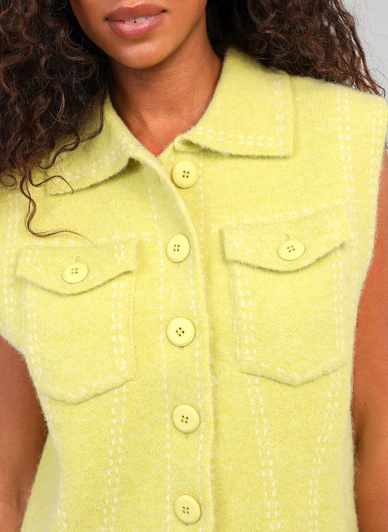 GILET LEWAYNE lemon