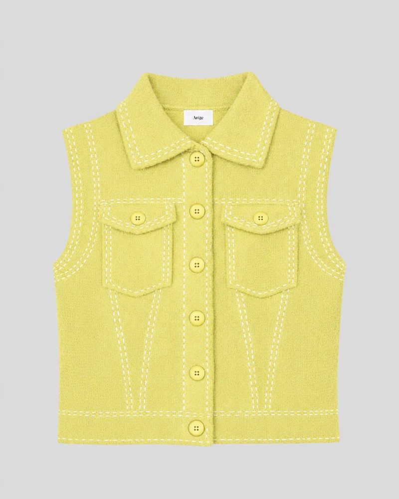 GILET LEWAYNE lemon