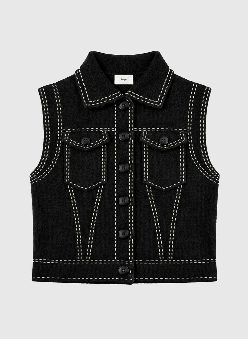 GILET LEWAYNE noir