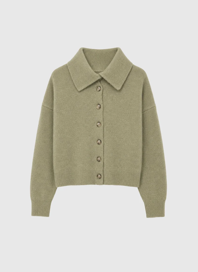 GILET LANTONY matcha