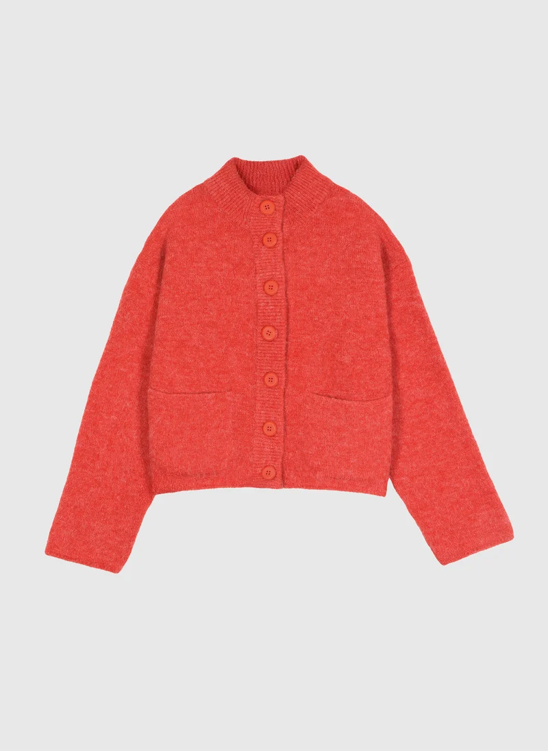 GILET LAUREEN coquelicot