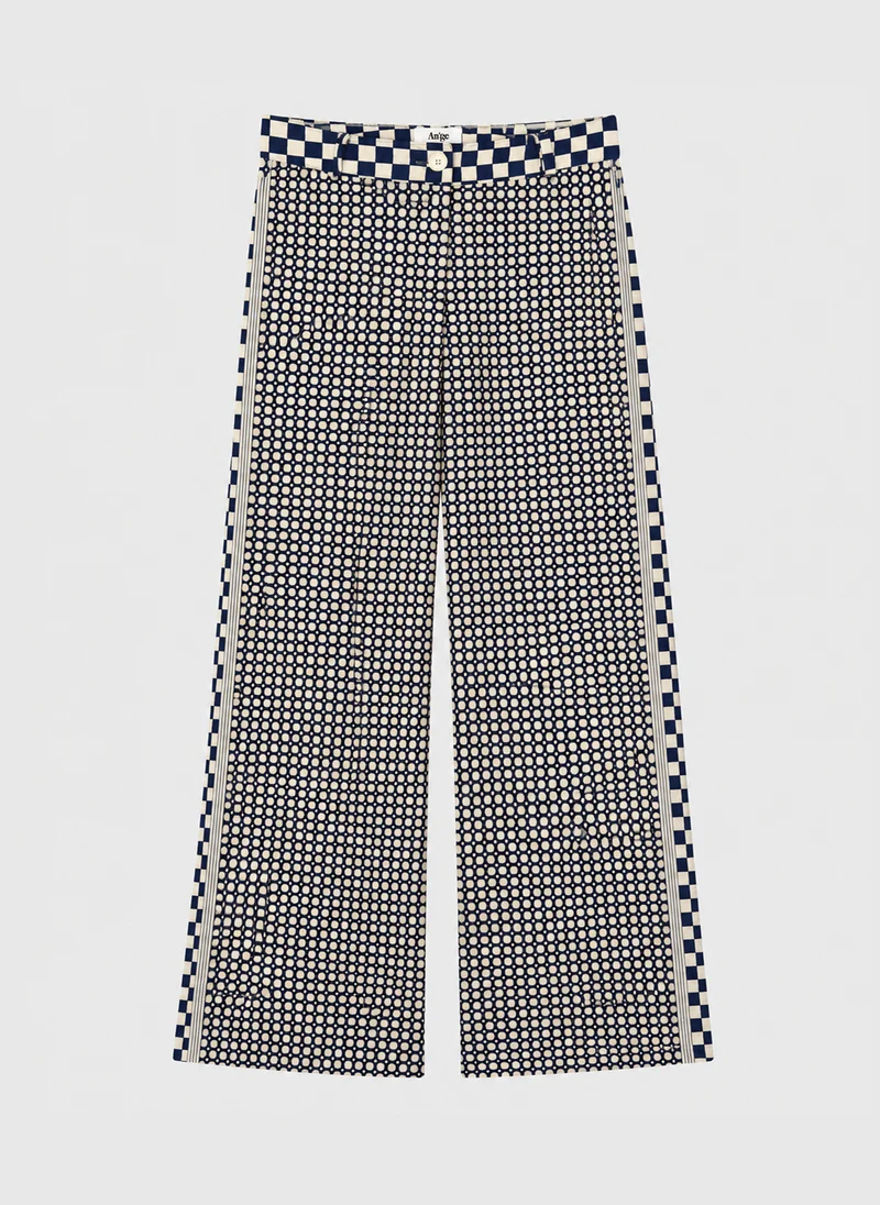 PANTALON ROMYLANE graphilo ecru