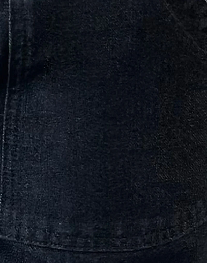 Jean de menuisier utilitaire, couleur indigo