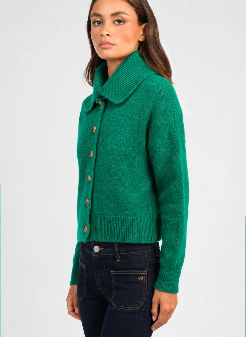 GILET LANTONY emeraude