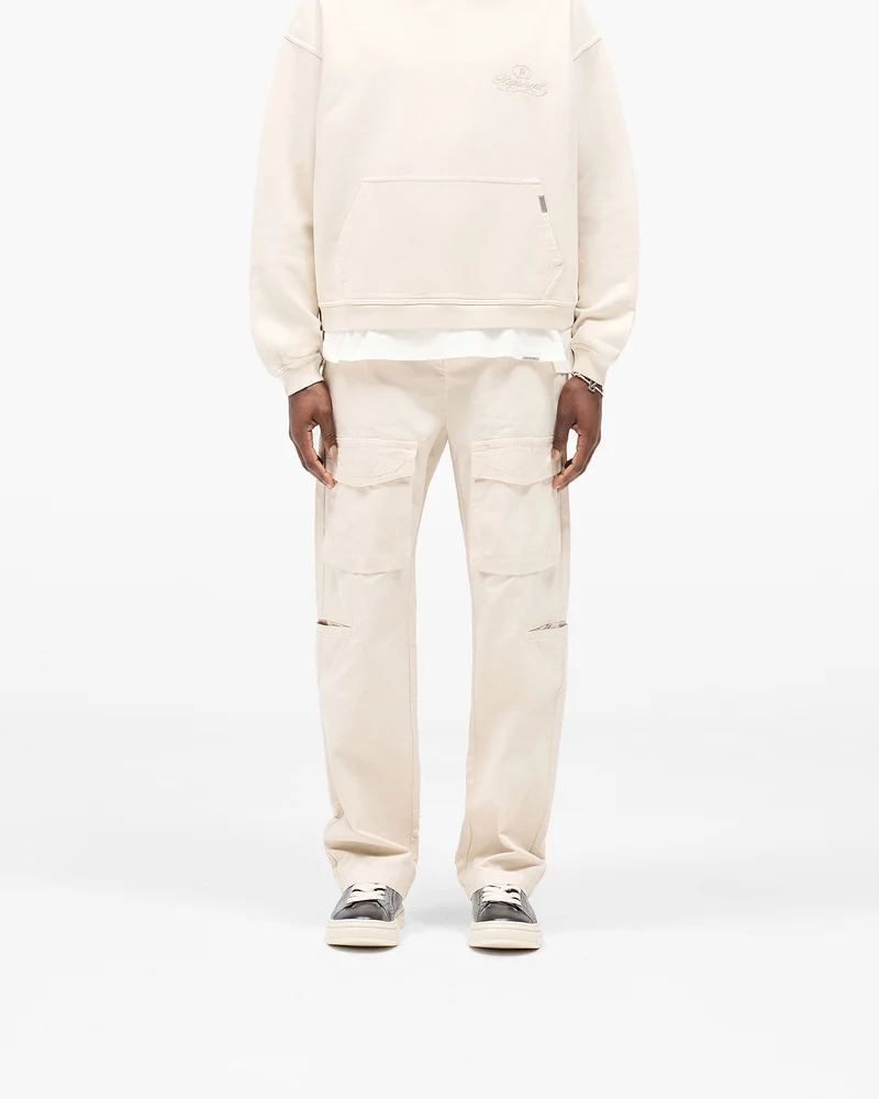 Front Pocket Cargo Pant - Champagne