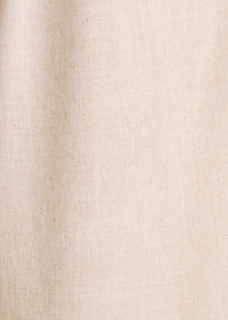 Pantalon beige large 7/8ème