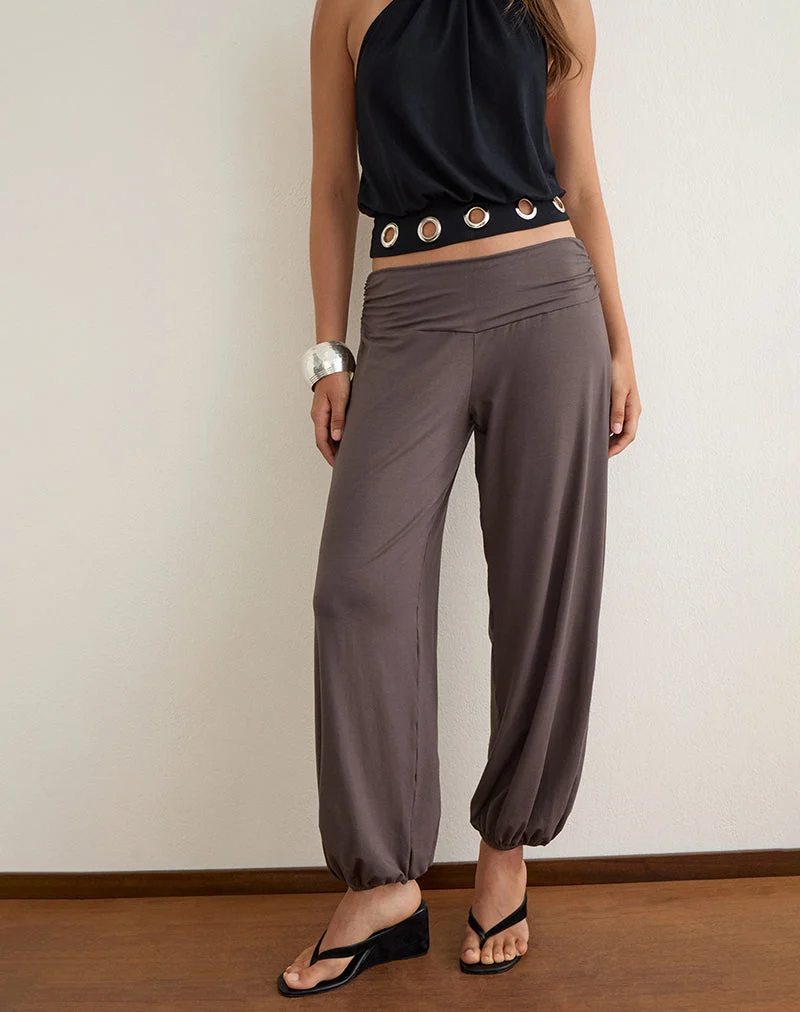 Pantalon bouffant Bali, couleur « Peppercorn »