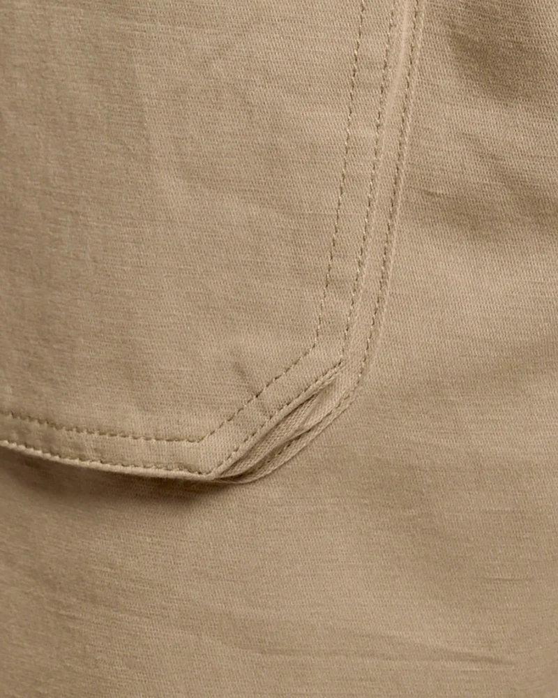 Linen Blend Shorts