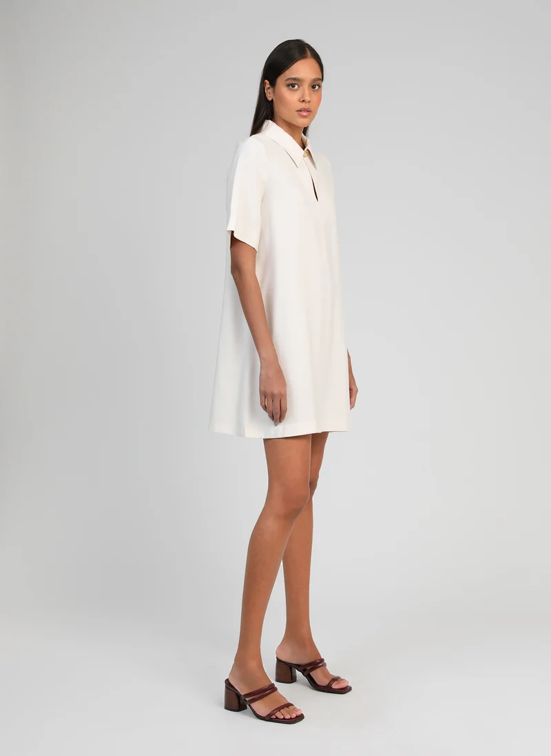 ROBE COURTE MAPAULA ecru