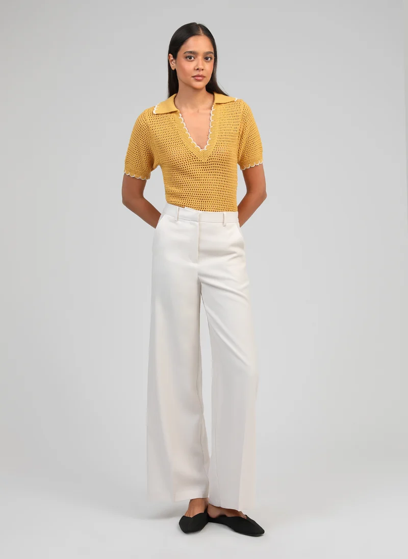 PANTALON PERLITA ecru