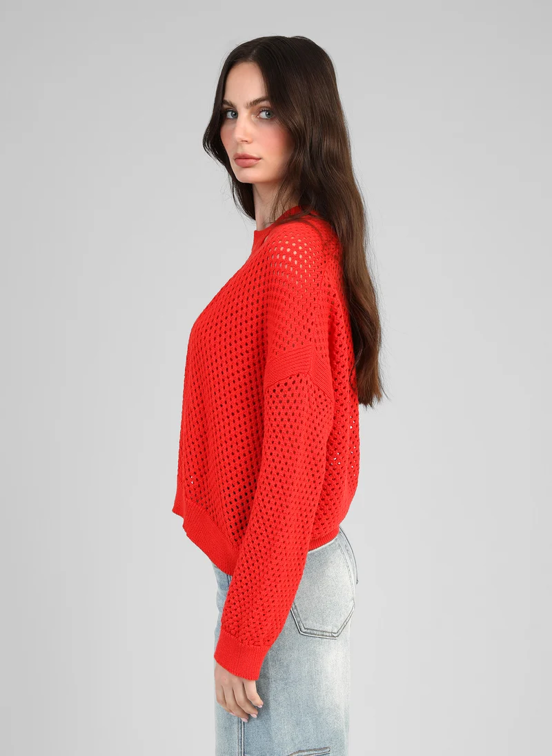 GILET VALERIO rouge