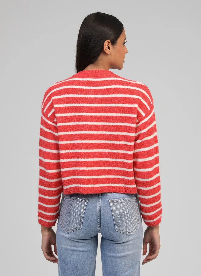 GILET LETINARA coquelicot