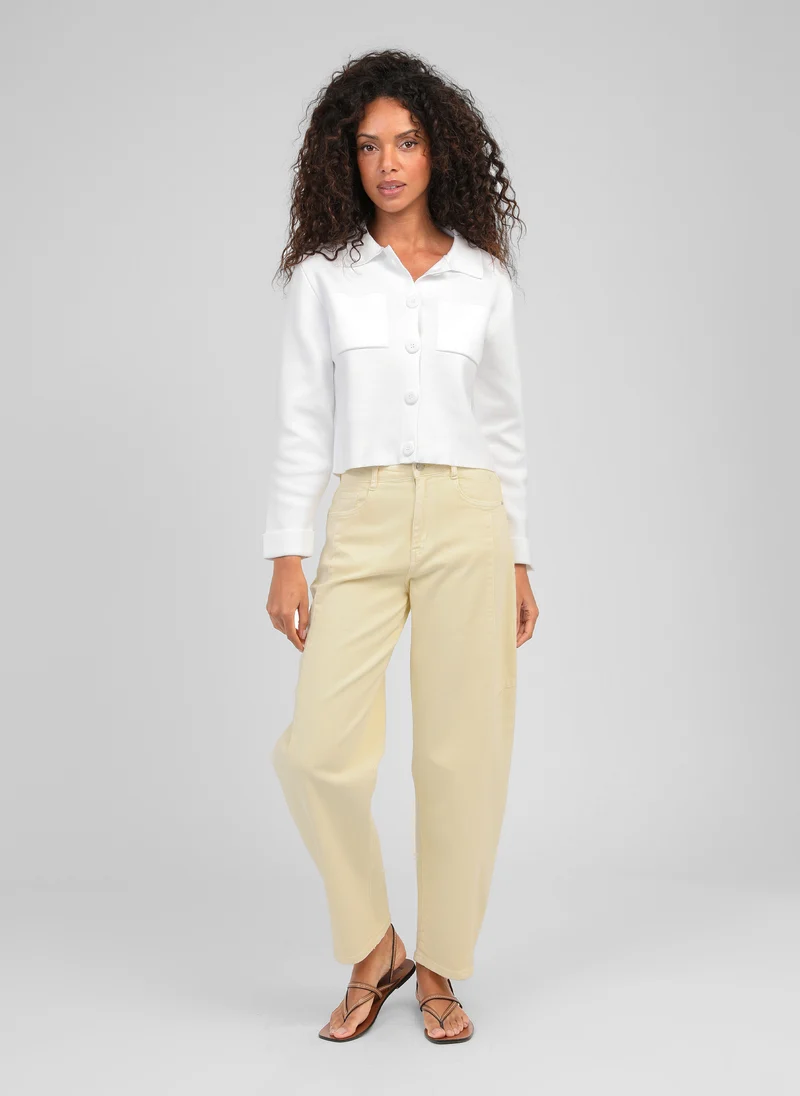 GILET LEVALIMANA blanc
