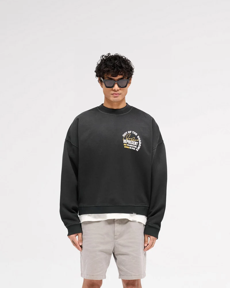 Out Of The Shadows Sweater - Stained Black