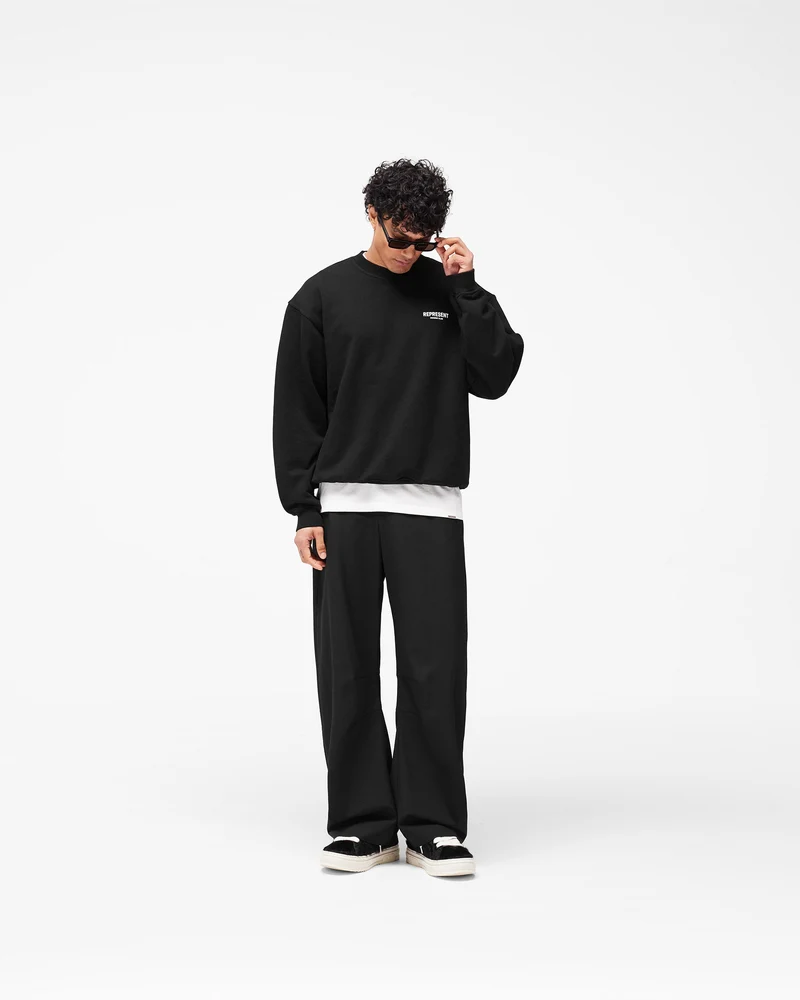 Represent Owners Club Sweater - Black