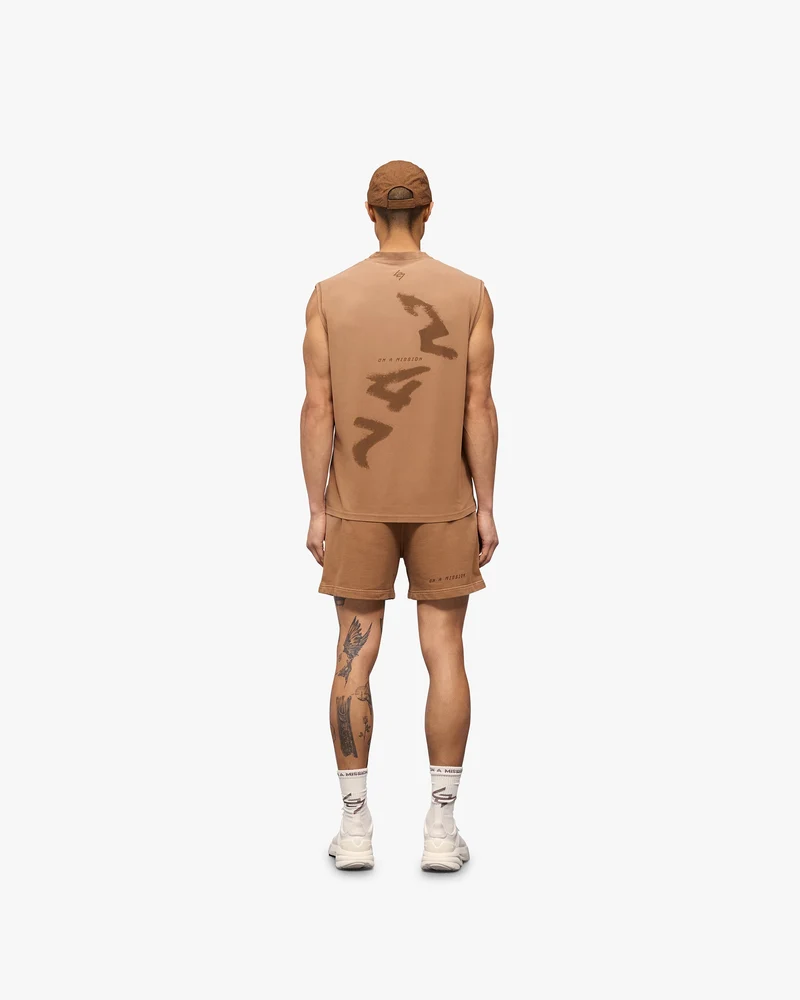 247 Motion Shorts - Rust