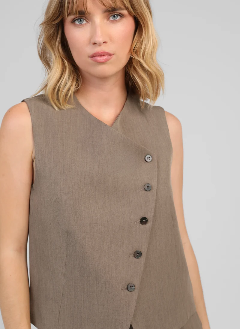 VESTE ZEFIA taupe
