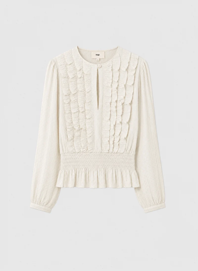 BLOUSE SADIANE ecru