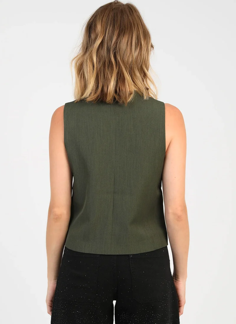 VESTE ZALY militaire