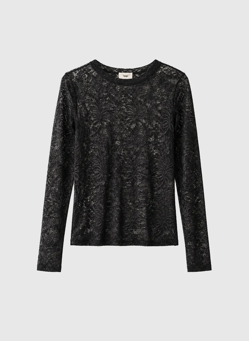TEE-SHIRT ALEZANA noir