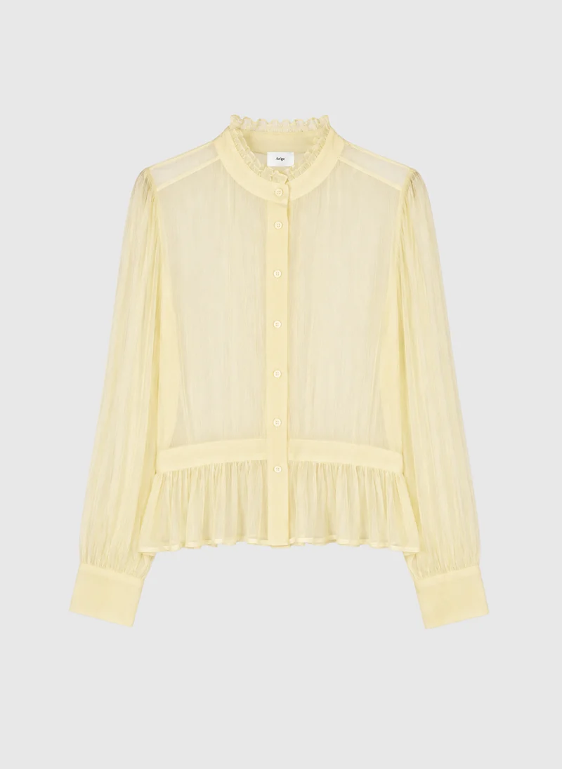 BLOUSE SIRIALIE vanille