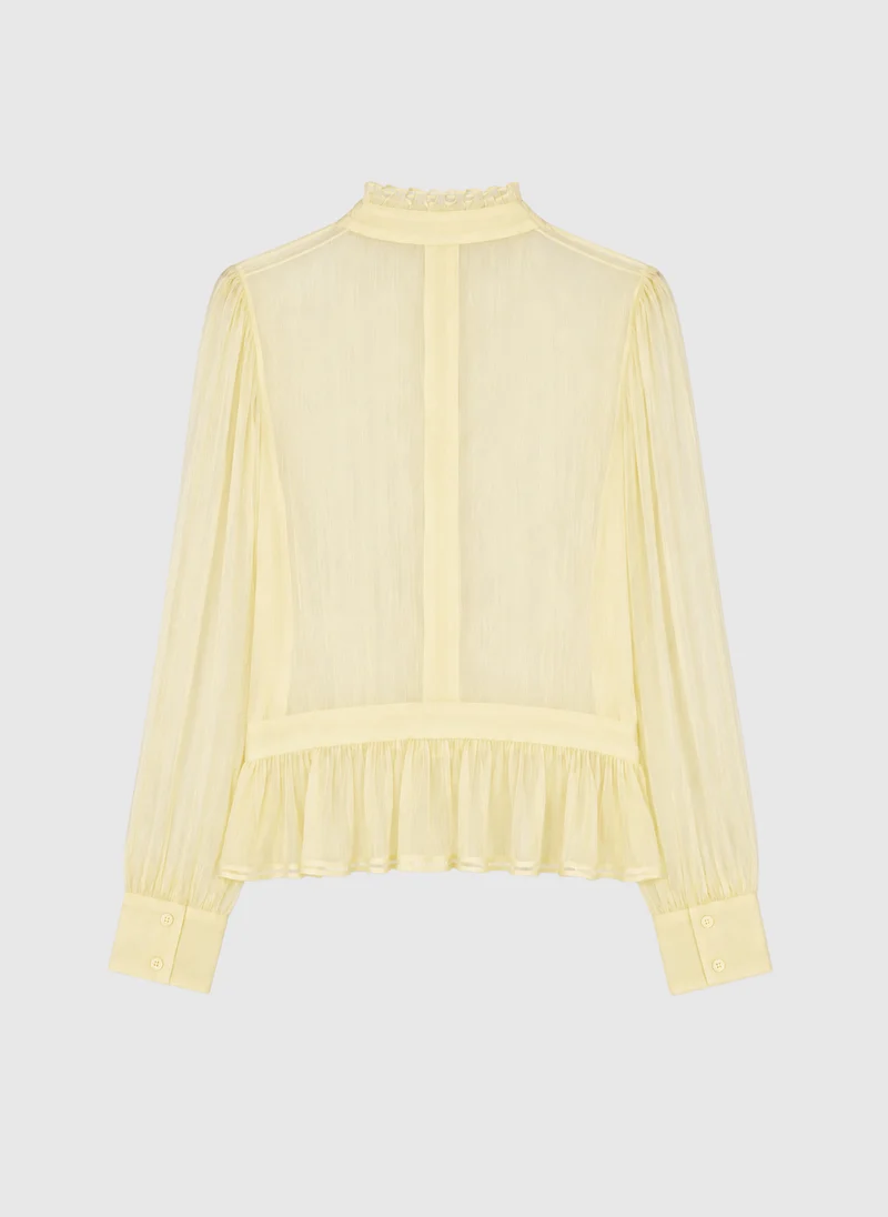 BLOUSE SIRIALIE vanille